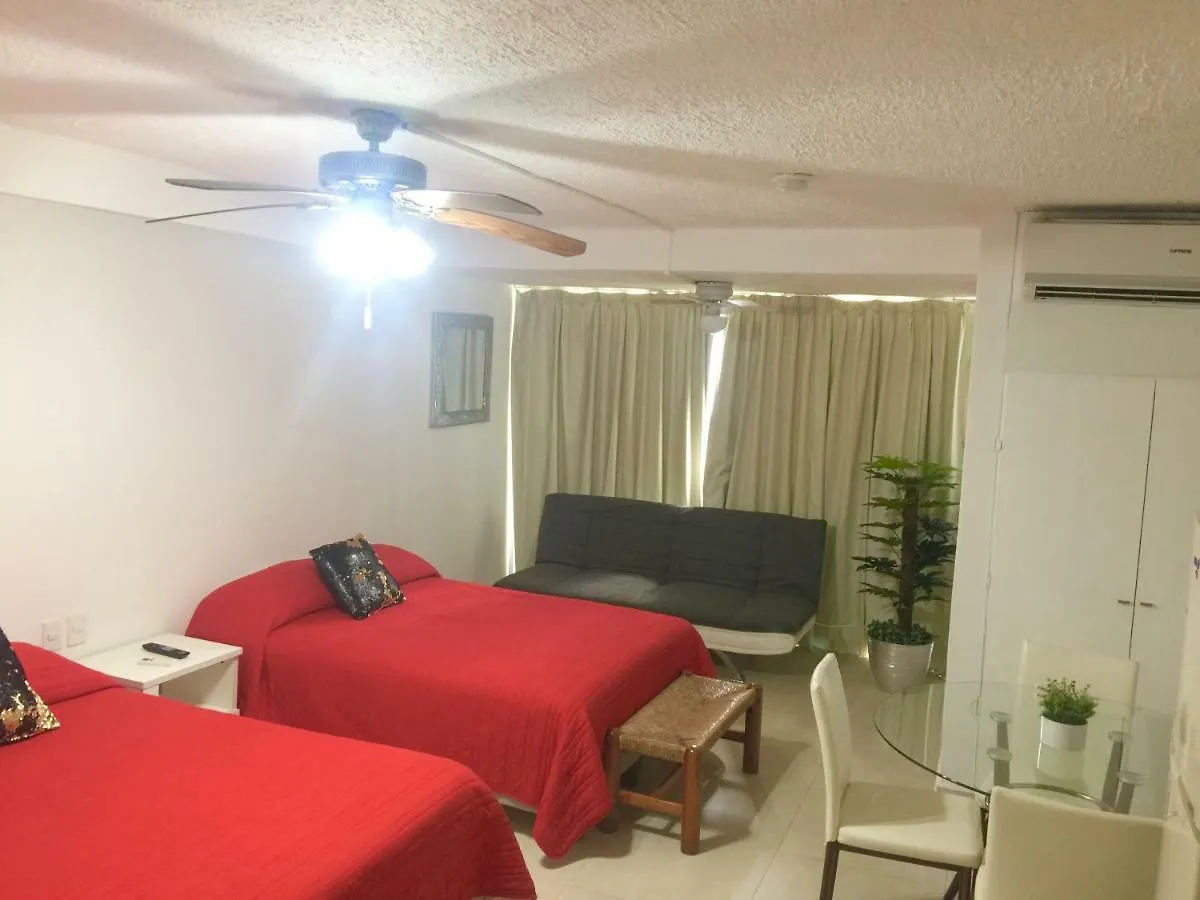 Apartment Preciosos Estudio Vista Al Mar O Jardin Cancun Mexico
